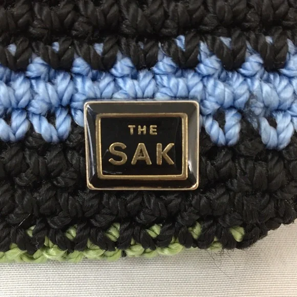 The SAK Crocheted Rainbow Mini Shoulder Bag EXCELLENT Condition - Picture 11 of 11